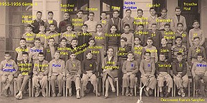 COLLEGE MODERNE LECLERC SIDI BEL ABBES 1955 6 EME4